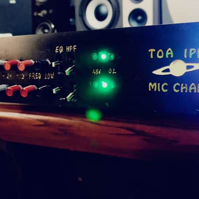 TOA RX-7 Stereo Discrete Mic Preamp Eq 2010 - Nero image 10