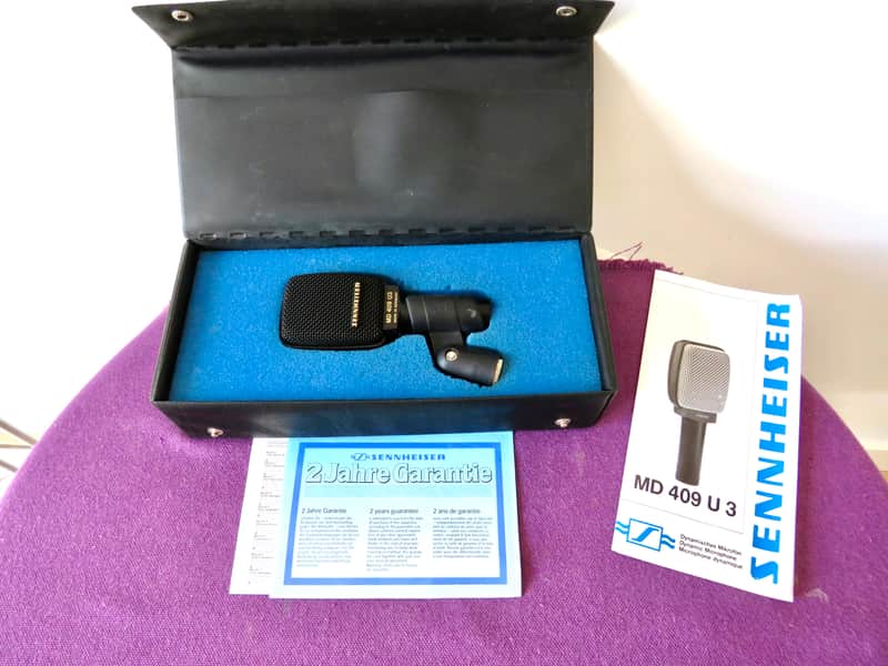Sennheiser MD 409 U3  Supercardioid Dynamic Microphone image 1