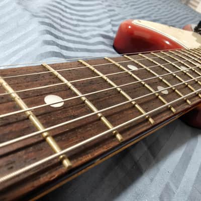 Fender Mustang 65 Reissue MG-65 2011 - Dakota Red image 5