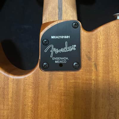 Fender Acoustasonic Player Telecaster with Case and New Strings - Arctic White image 7