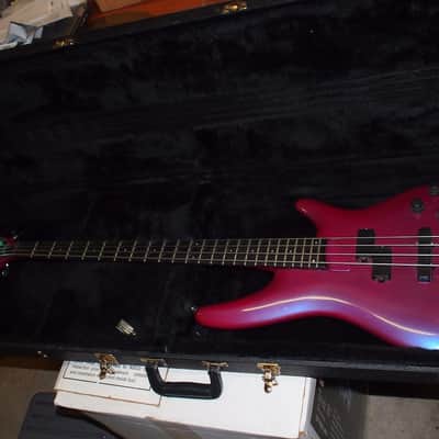 Nice Ibanez Japan 1990 SR 1000 Bass Guitar w/ Hardshell PN FInish Rare! image 8