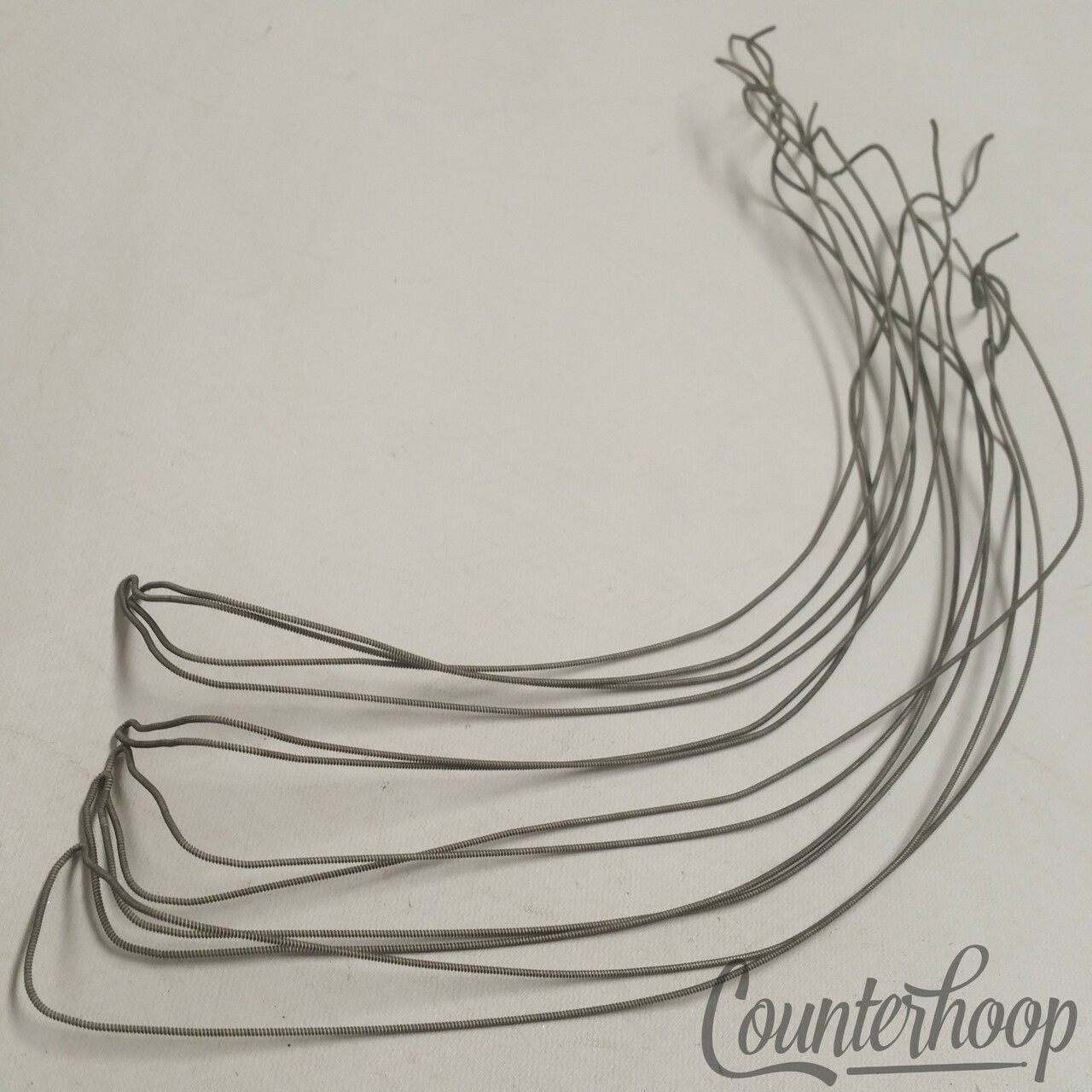 Leedy 15" 12-Strand Snare Drum Metal Coiled Wires Vintage 10s Indianapolis USA* — main photograph