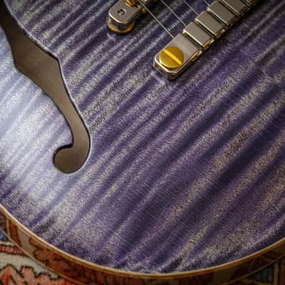 PRS USA Paul Reed Smith McCarty 594 Hollowbody II "Faded Purple + Rosewood" (2025) image 11