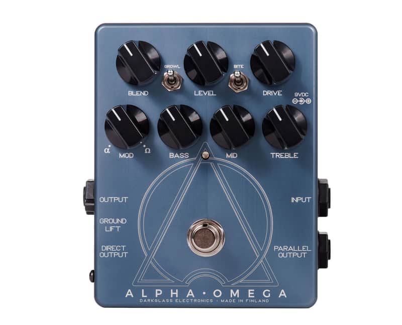Darkglass Electronics Alpha Omega Preamp/Overdrive Pedal - Open Box image 1