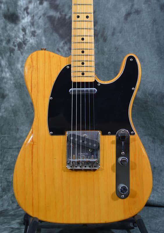 Fender Telecaster Vintage 1974 Natural (6.75 pounds) w Hardshell Case & FAST Same Day Shipping image 1