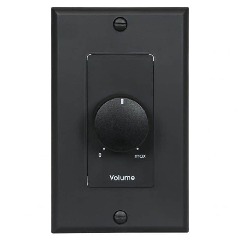 Lowell 50LVC-DB 50W 70V Decora Black Volume Control (Open Box) image 1