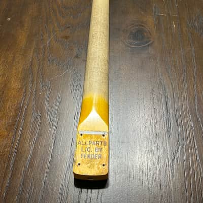 Allparts Relic Strat Neck w/aged tuners image 6