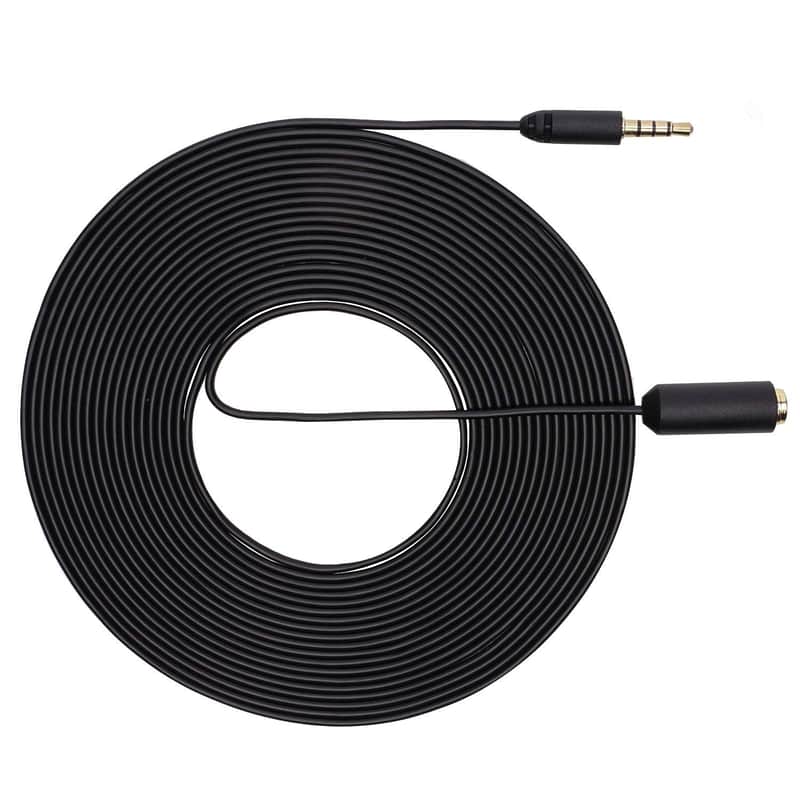 2025 Movo 20-Foot (6M) Trrs Female 3.5Mm To Trrs Male 3.5Mm Mi...