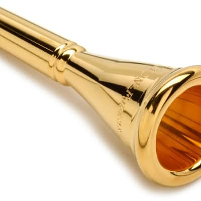 Holton Farkas Gold-Plated French Horn Mouthpiece - DC image 2