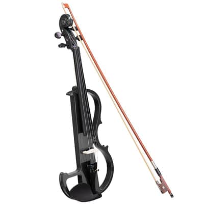 Cxxss 4/4 Violin Electric Violin(right hand)Black-US image 11