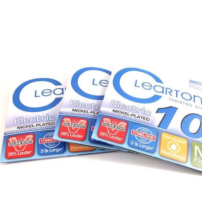 Cleartone Guitar Strings  3 Sets Electric Nickel 10-46 Super long life
