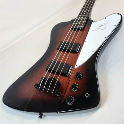 Epiphone EBTBVSBH1 Thunderbird-IV Reverse 4 String Bass, Vintage Sunburst 2026 image 5