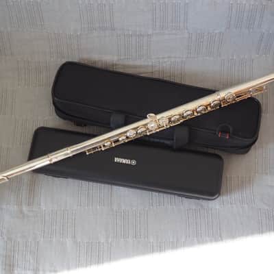 Yamaha YFL-222 Standard Flute 2010s - Silver-Plated image 1