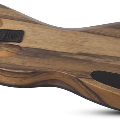 Schecter Model-T 4 Exotic Black Limba - Natural Satin (2832) image 5