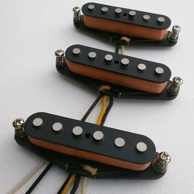 Q pickups Stratocaster Guitar pickups Hand wound Alnico 5 Strat Custom Vintage 50s By Q pickups image 3