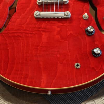 Minty! 2016 Gibson '61 Warren Haynes ES-335 Semi-Hollow Electric Guitar Figured Cherry + COA OHSC image 5