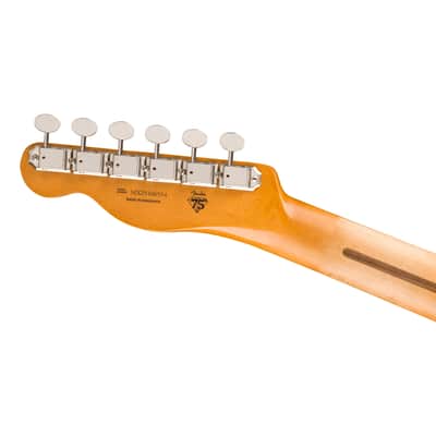 Fender 75th Anniversary Vintera Road Worn 1951 Telecaster Electric Guitar, Butterscotch Blonde, Maple image 8