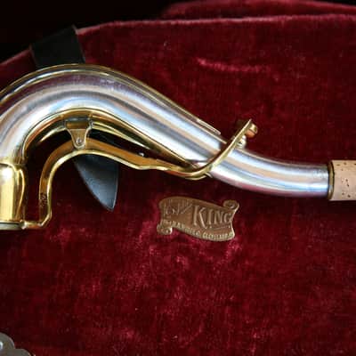 King Super 20 Full Pearls Tenor Saxophone 1955 excellent condition image 11