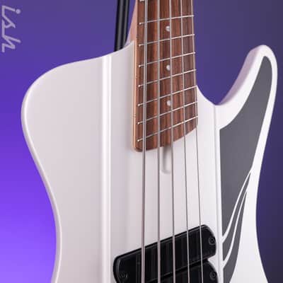 Dingwall D-Roc Standard 5-String Bass Ducati Pearl White image 4