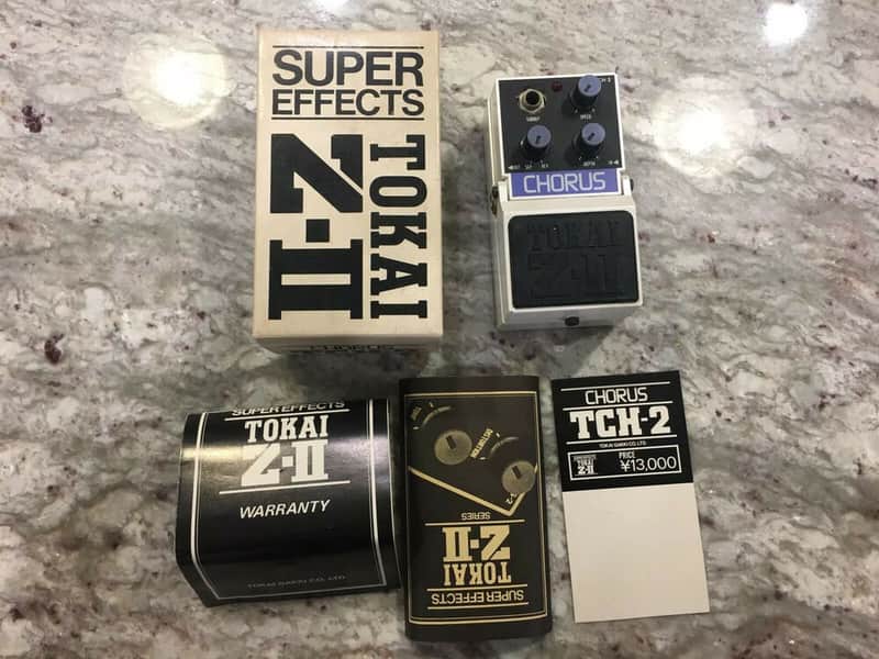 Tokai TCH-2 Z-II Analog Chorus Vintage Guitar Effect Pedal MIJ Japan + Box image 1
