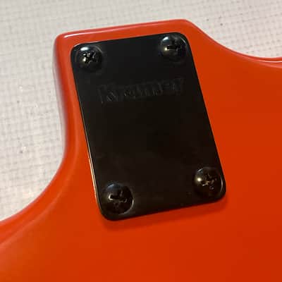2020 Kramer Pacer Vintage Series Bengal Tiger Stripe Guitar Body Floyd Ready image 14