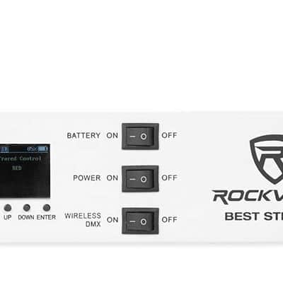 Rockville RFAAW DJ Facade Booth+(4) Wireless DMX Battery Strip Lights+Controller image 5