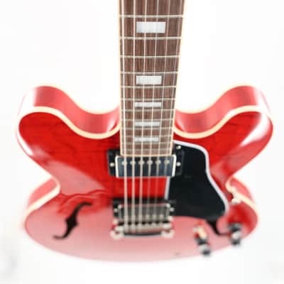 Gibson ES-335 Figured Semi-Hollow Guitar - Sixties Cherry image 7