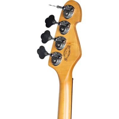 Sandberg California VT Left Handed 4-String Bass - Soft Aged Lake Placid Blue image 8