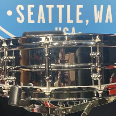 Pearl - 5x14" STH1450S SensiTone Custom Alloy Tube Lug Steel Snare Drum 2000s image 11