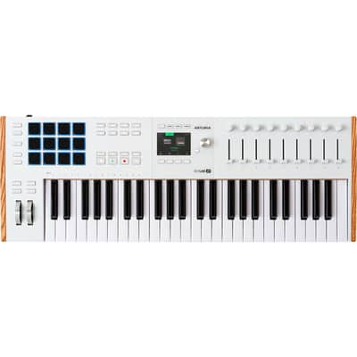 Arturia KeyLab 49 mk3 Professional MIDI Controller and Software (White) image 1