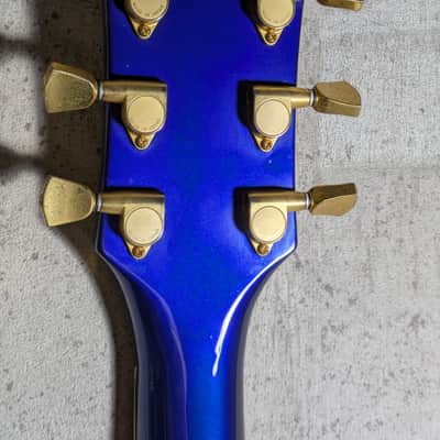 Fernandes Burny RLC-70 Les Paul Custom 90's Metallic Blue MIJ Japan image 12