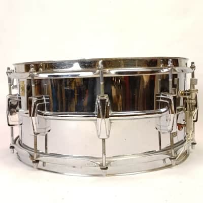 Ludwig 402 Supraphonic 6.5x14"Snare Drum Keystone Badge 7/67 Supra-Phonic 529137 image 8