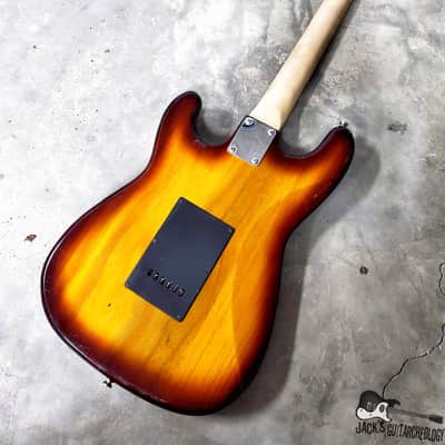 Cort / Memphis / Samick Lawsuit Era MIK S-Style Electric Guitar (1970s, Honeyburst) image 21