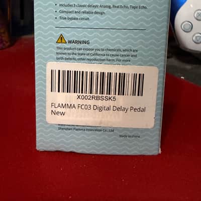 Flamma FC03 Delay- Blue CIB image 7