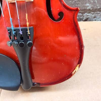 Franz Hoffman Amadeus 1/4 Student Violin KPA7006-174 with Hard Canvas Case and Bow image 10