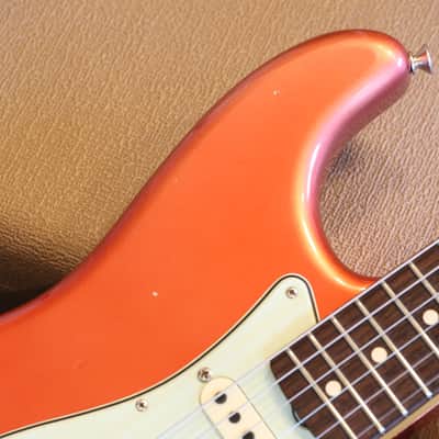 2019 Fender Custom Shop '60 Reissue Stratocaster Electric Guitar Journeyman Relic Candy Apple Red + COA OHSC image 3