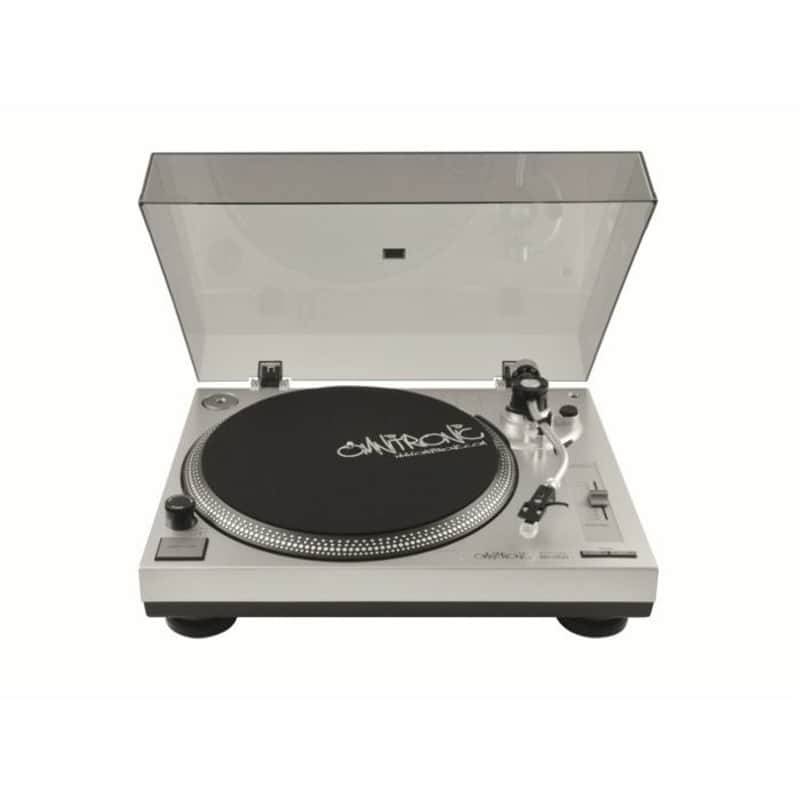 Omnitronic Omnitronic BD-1350 Belt Drive DJ Turntable () silver