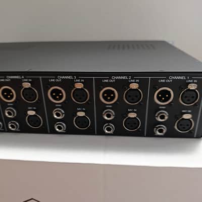 Universal Audio 4-710d 4-Channel Microphone Preamp 2010 - Present - SIlver 4710 image 10