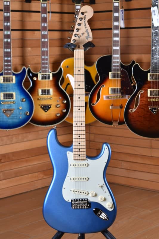 Fender American Performer Stratocaster Satin Lake Placid Blue image 1