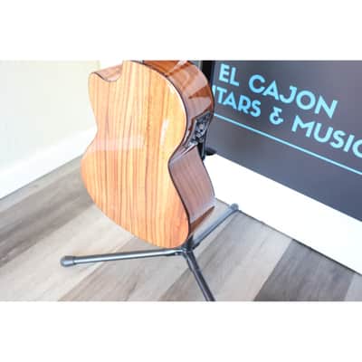 Kala KA-SCAC-T-CE Solid Cedar Top Tenor Cutaway Acoustic-Electric Ukulele w/ Fishman Kula EQ image 11