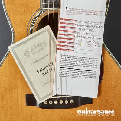 Martin 0-45JB Signature Joan Baez 1998 Ex-Collector (cod.1276UG) image 11