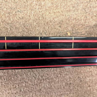 1965 Bartell (Hohner) Fretless Bass Guitar, Semi-Hollow, Pad, Case, Rare Sunburst, Woody Tone! image 7