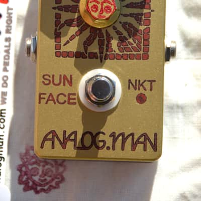 Analogman Sun Face NKT Red Dot Germanium Fuzz Sunface image 2