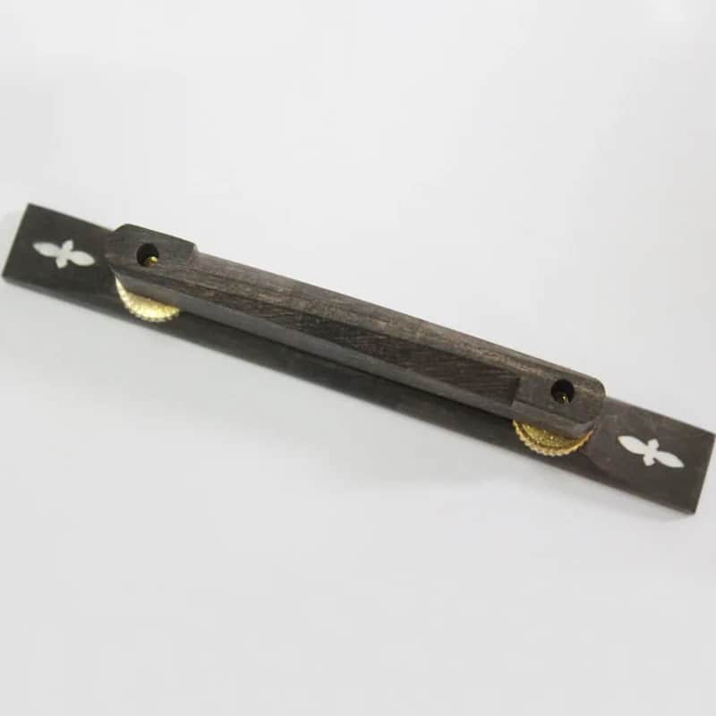 Rosewood Archtop Jazz Guitar Bridge image 1