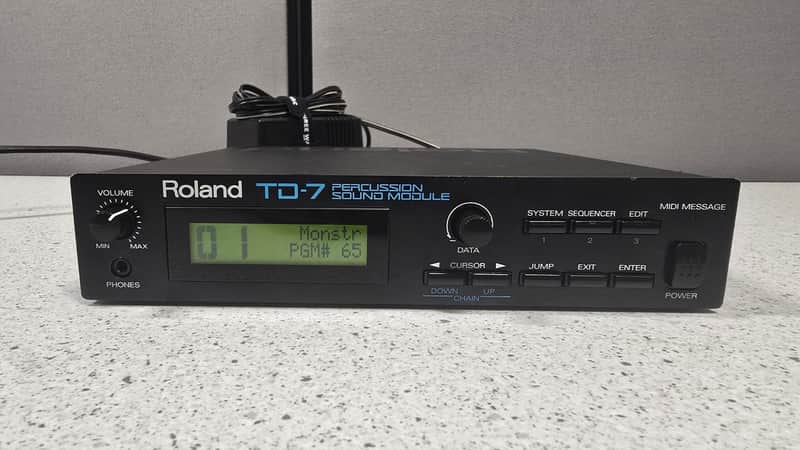 Roland TD-7 Drum Sound Module 1992 - 1999 image 1