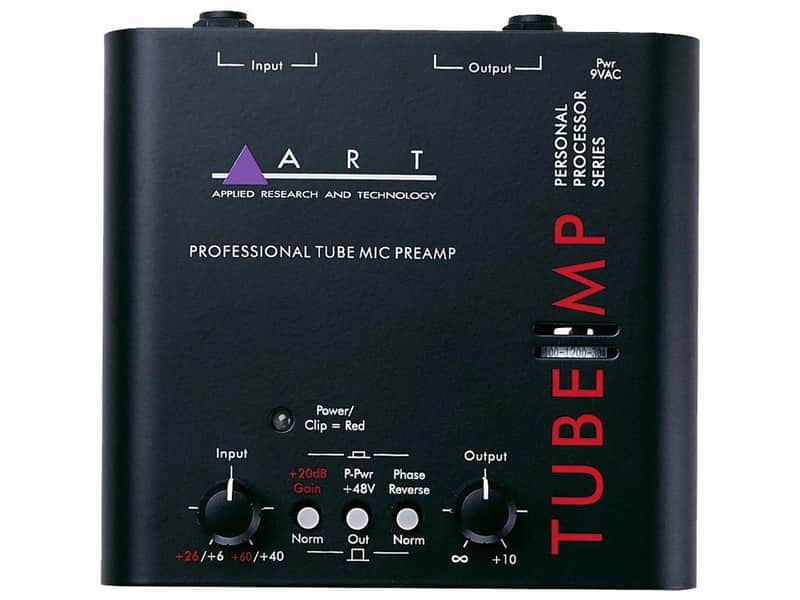 ART Tube MP Tube Mic Preamp with 48V Phantom Power