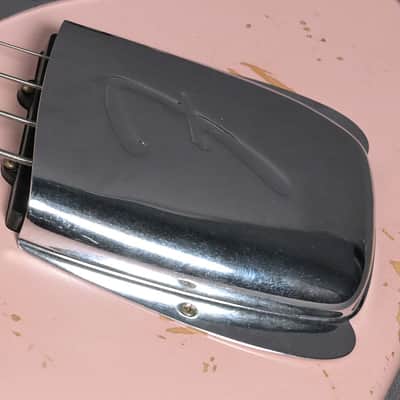 Fender Custom Shop Jazz Bass 1962 Heavy Relic Shell Pink image 6