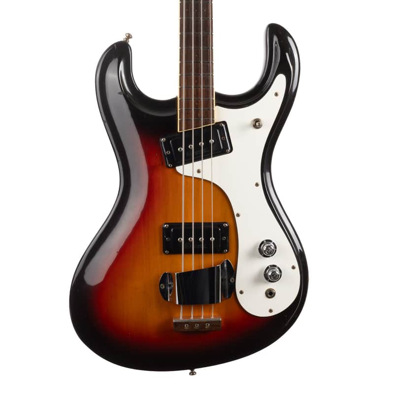 Vintage Mosrite Bass Sunburst 1972 image 1
