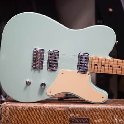 2014 Fender Mexico Cabronita Telecaster - in Surf Green image 1