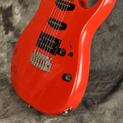 Ibanez EX Series Double Cut S Style HSS 80s Red W Deluxe Gigbag